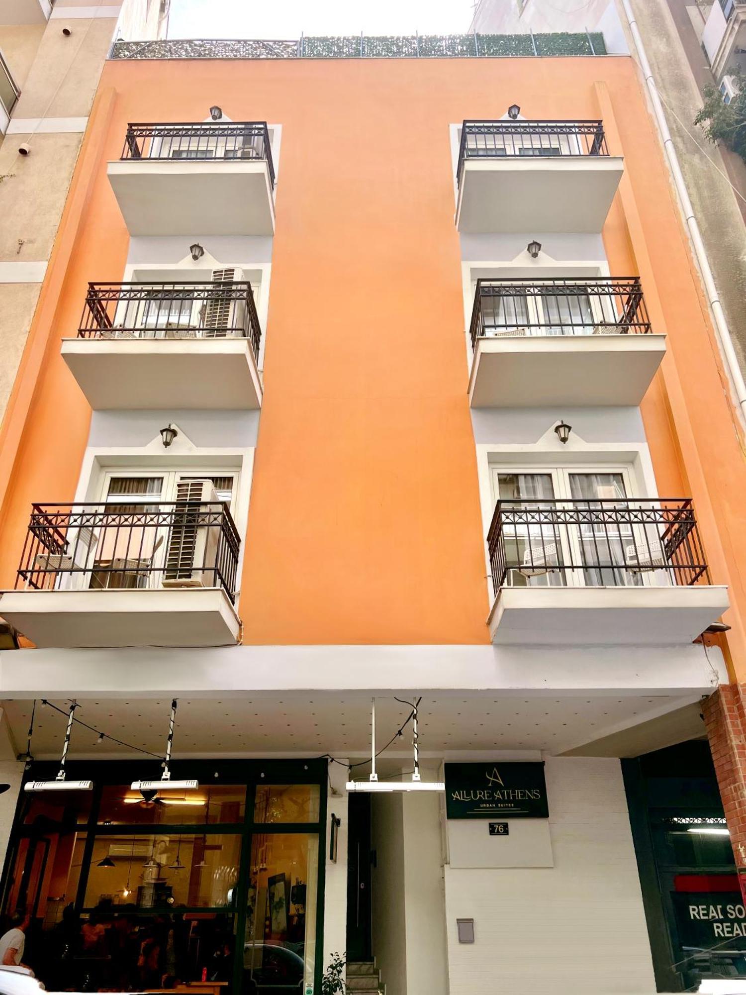 Allure Athens Urban Suites Zewnętrze zdjęcie